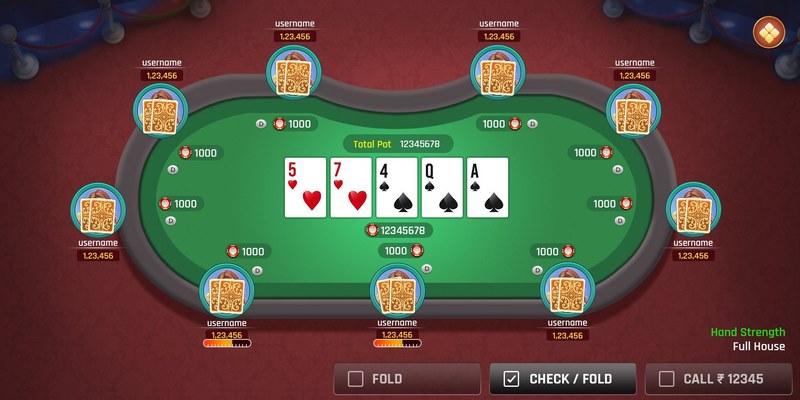 Chọn vị trí bàn cược thích hợp khi đánh Poker 77WIN